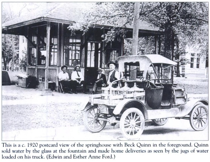1920 Postcard pf Springhouse.