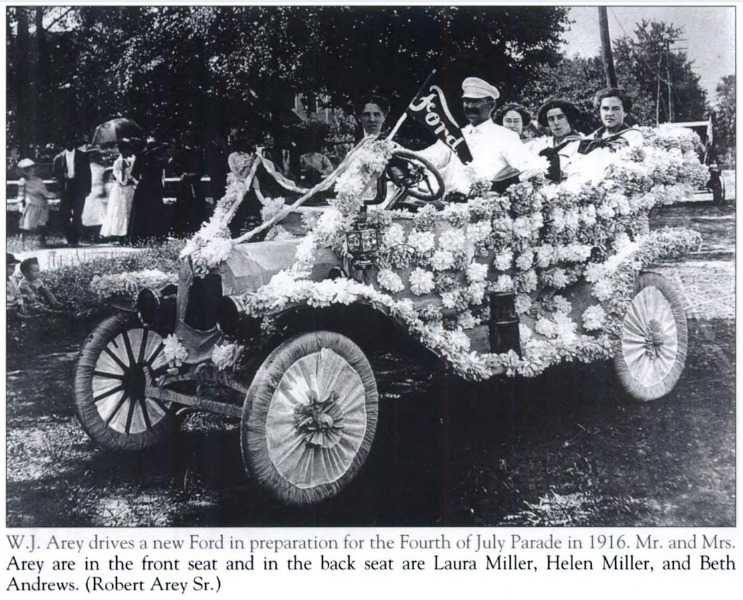 1916 Fourth of July parade